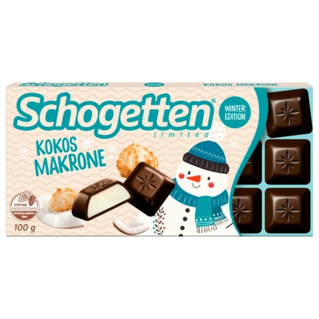 Schogetten Coconut Macaroon 100 g / 3.5 oz