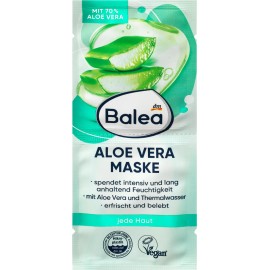 Balea Aloe Vera Gesichtsmaske 2 x 8 ml (16 ml)