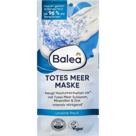 Balea Totes-Meer-Maske 2x 8 ml (16 ml / 0,53 fl oz)