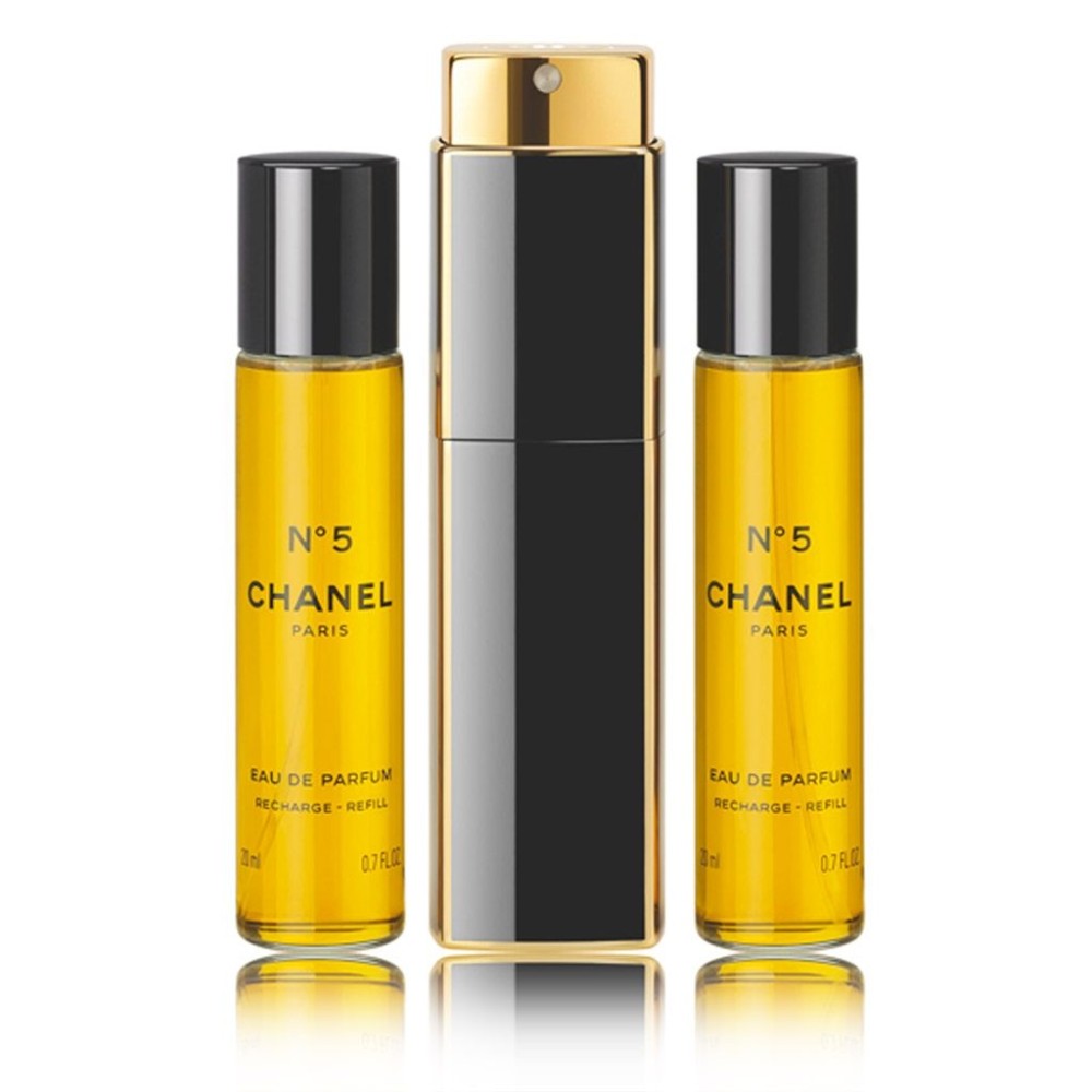 Chanel N°5 Eau de Parfum Eau de Parfum für Damen 3x20 ml nachfüllbar