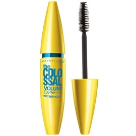 Maybelline Mascara Colossal Volum Waterproof wasserfeste Mascara 10 ml Glam Black