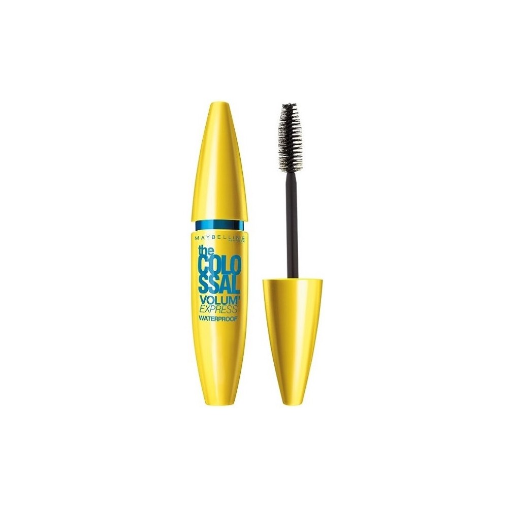 Maybelline Mascara Colossal Volum Waterproof wasserfeste Mascara 10 ml Glam Black