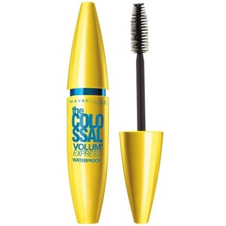 Maybelline Mascara Colossal Volum Waterproof wasserfeste Mascara 10 ml Glam Black