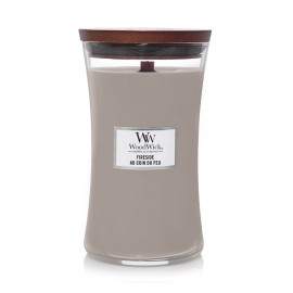 WoodWick Fireside scented candle with wooden wick 609,5 g