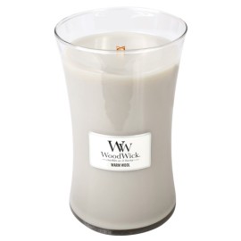 WoodWick Warm Wool scented candle with wooden wick 609,5 g