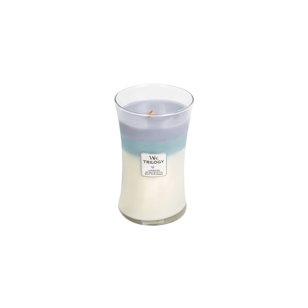 WoodWick Calming Retreat scented candle with wooden wick 609,5 g
