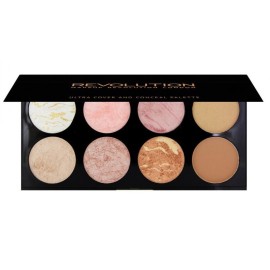 Makeup Revolution London Ultra Blush Palette – Rouge-Palette, 13 g, Golden Sugar
