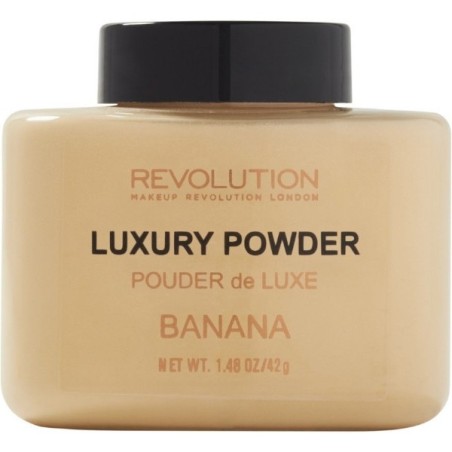 Makeup Revolution London Luxury Powder loses Puder 42 g Banane