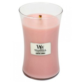 WoodWick Coastal Sunset scented candle with wooden wick 609,5 g