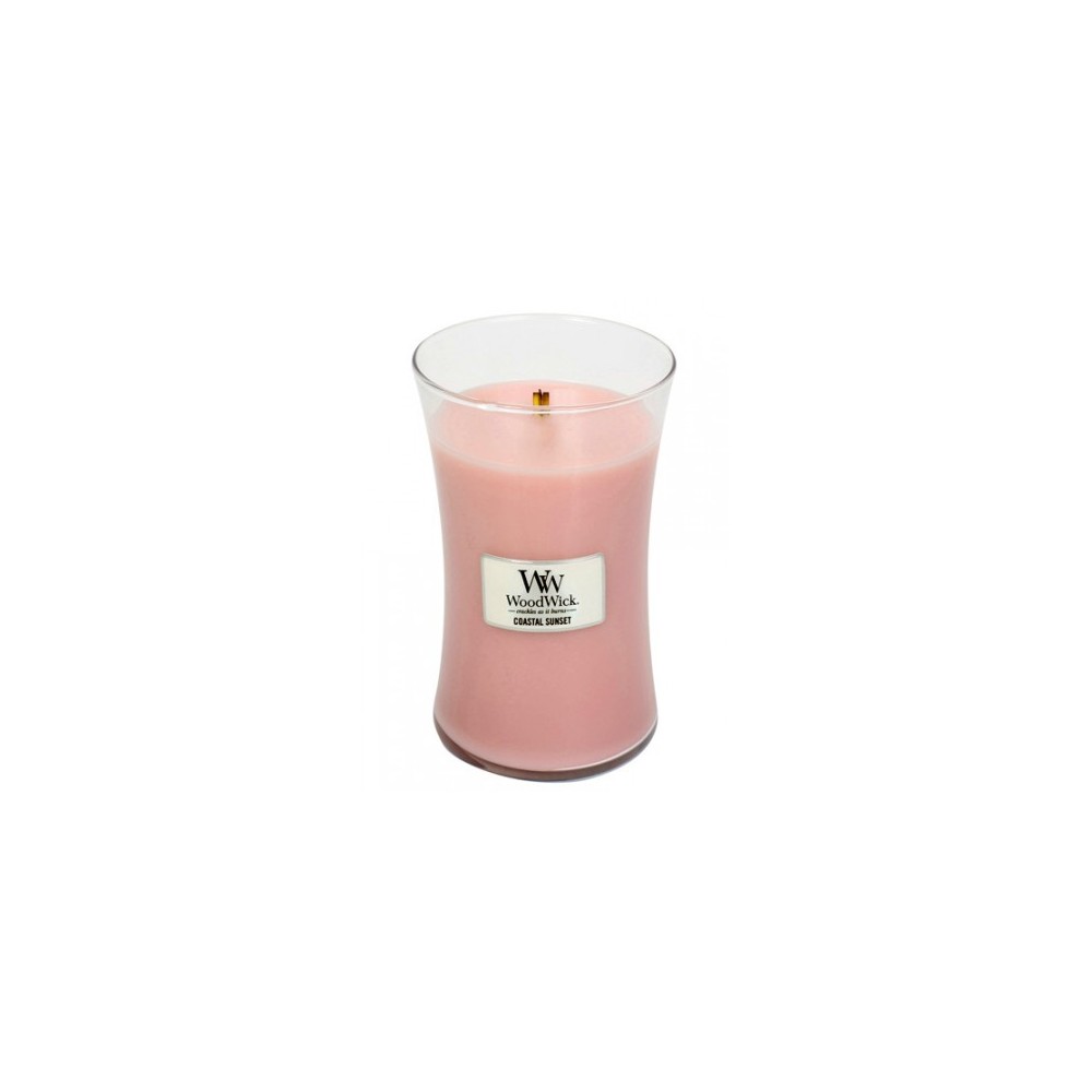 WoodWick Coastal Sunset scented candle with wooden wick 609,5 g