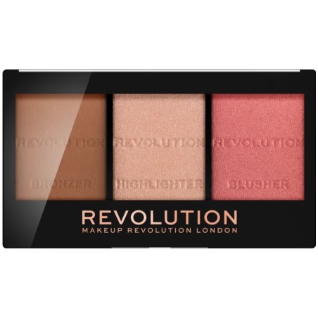 Makeup Revolution London Ultra Sculpt & Contour Kit Konturpalette 11 g C01 Ultra Hell