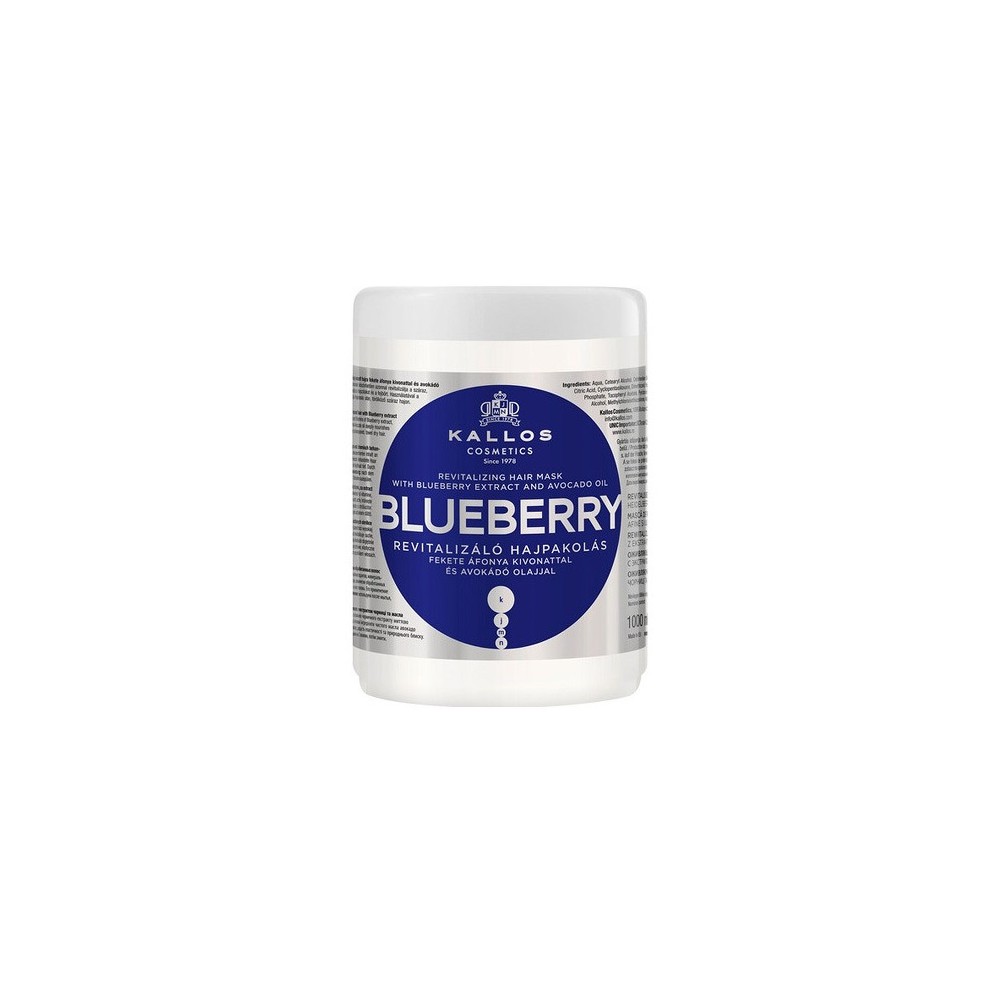 Kallos Blueberry revitalizing hair mask 1000 ml