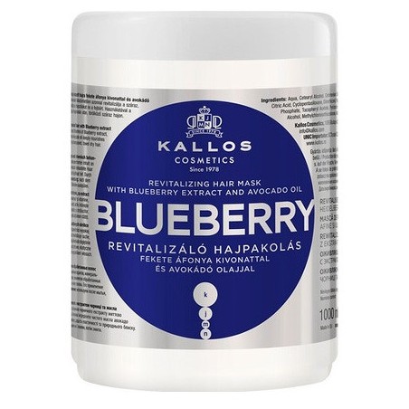 Kallos Blueberry revitalizing hair mask 1000 ml