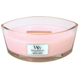 WoodWick Coastal Sunset scented candle with wooden wick 453,6 g