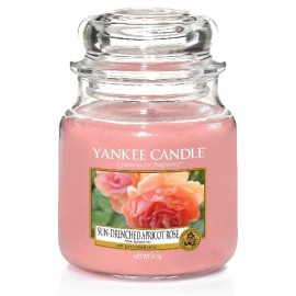 Yankee Candle Sun-Drenched Apricot Rose scented candle 411 g