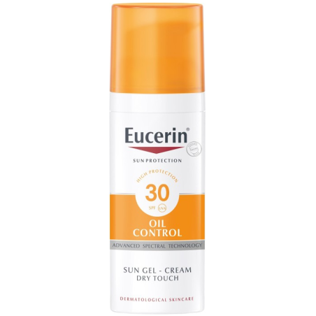 Eucerin Sun Oil Control protective cream gel for face spf 30 unisex 50 ml