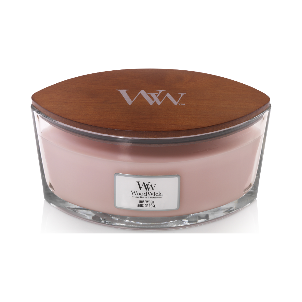 WoodWick Rosewood scented candle with wooden wick 453,6 g