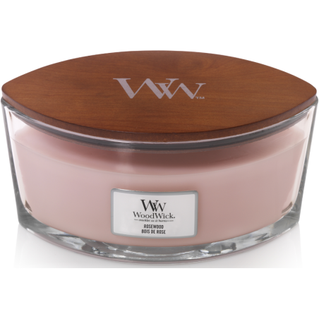 WoodWick Rosewood scented candle with wooden wick 453,6 g