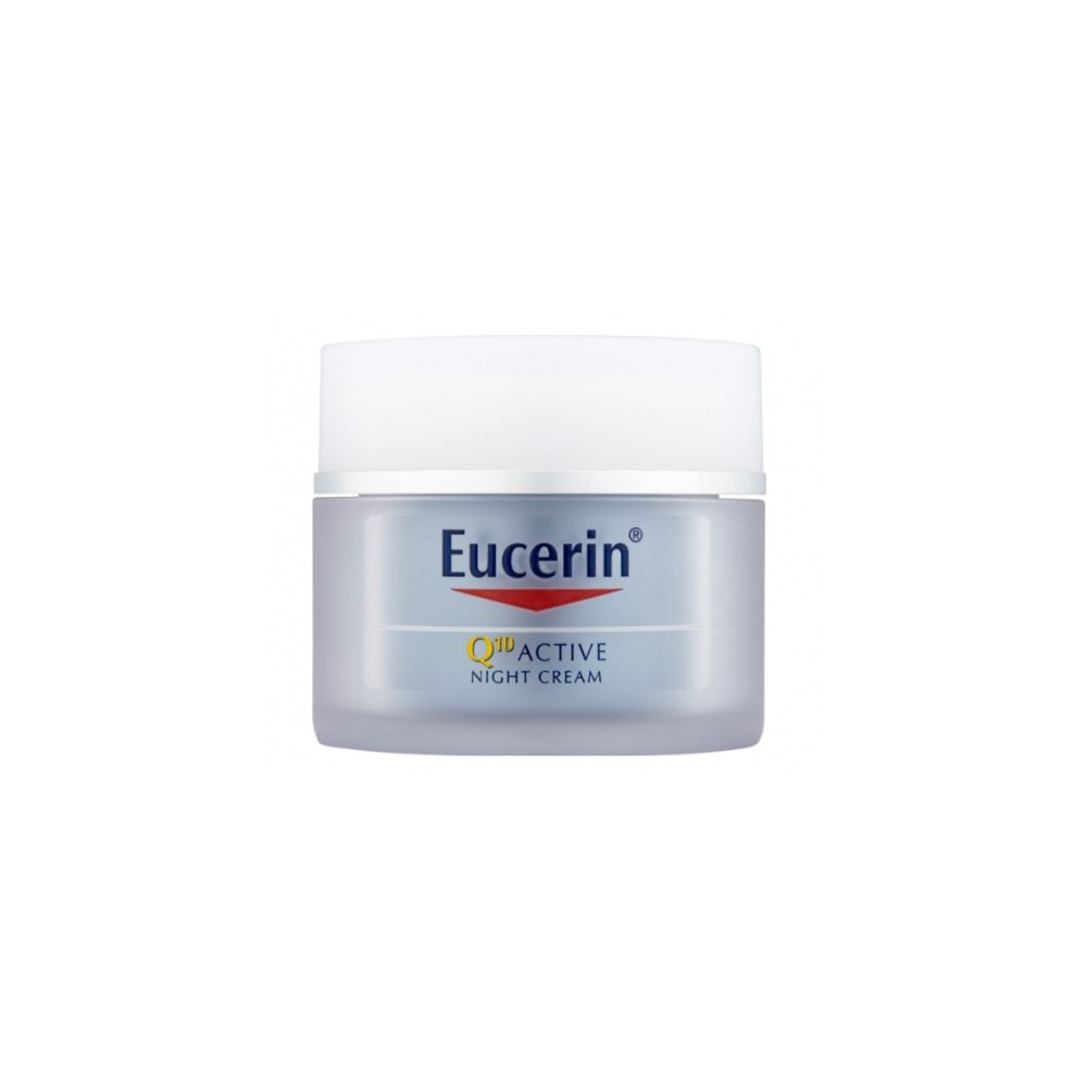 Eucerin Q10 Active glättende Anti-Falten-Nachtcreme 50 ml