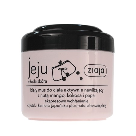Ziaja Jeju moisturizing body foam for young skin 200 ml