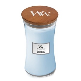 WoodWick Seaside Neroli scented candle with wooden wick 609,5 g