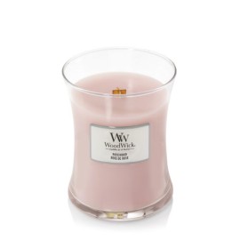WoodWick Rosewood scented candle with wooden wick 275 g