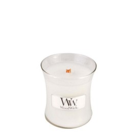 WoodWick Island Coconut scented candle with wooden wick 85 g