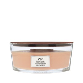 WoodWick Chilli Pepper Gelato scented candle with wooden wick 453,6 g