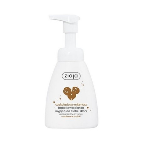 Ziaja Chocolate Mix foam soap for hands and body 250 ml