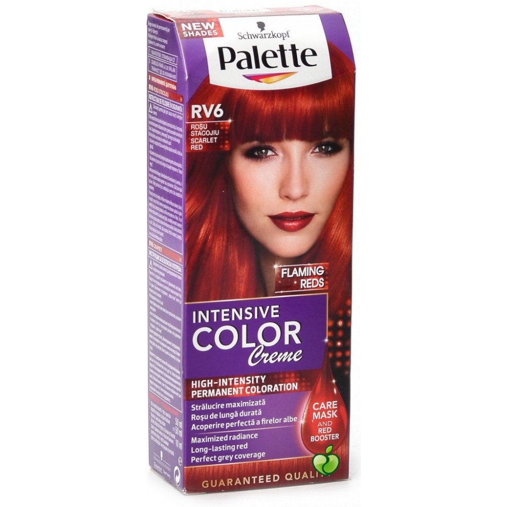 Schwarzkopf Palette Intensive Color Creme Rv6 Scarlet Red