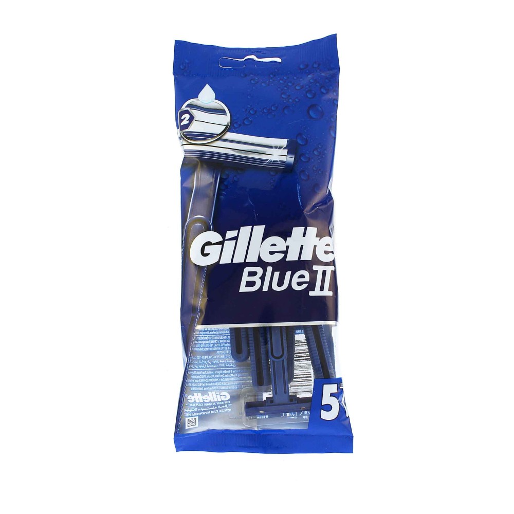 Gillette Blue II Razor Blades M 5pcs