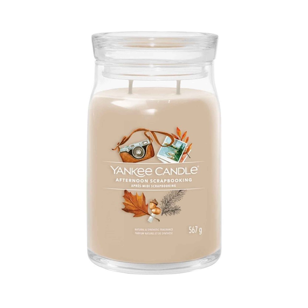 Yankee Candle Afternoon Scrapbooking Signature Candle Large 567g