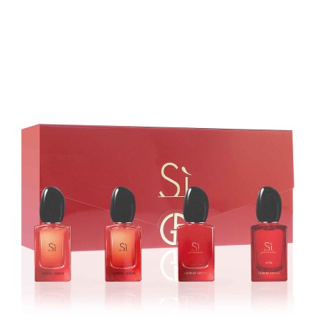 Giorgio Armani Sì EDP SET 4x7ml (Sì Passionne + Sì Passionne Éclat + Sì + Sì Intense)