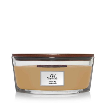 Woodwick Gilded Sands Scented Candle With Wooden Wick 453,6g