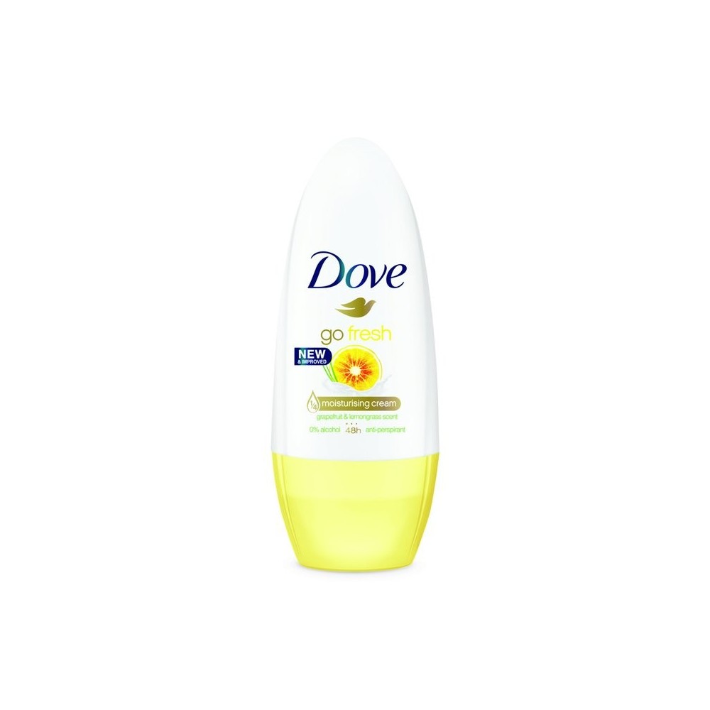 Dove Go Fresh Grapefruit & Zitronengras Antitranspirant Roll-On 50 ml / 1,7 oz