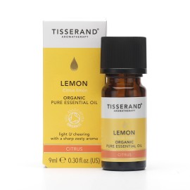 Tisserand Lemon Organic Pure Essential Oil 9 ml