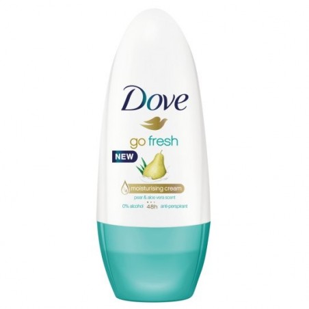 Dove Go Fresh Birne und Aloe Vera Antitranspirant Roll-On 50 ml / 1,7 oz