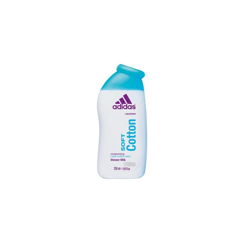Adidas weiche Baumwoll-Duschmilch 250 ml / 8,4 fl oz