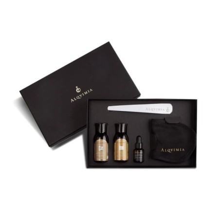 Alqvimia Supreme Beauty & Spa Experience Sweet Dreams kit: Relaxing Lavender Relaxing body oil 30ml + Anti-Stress bath and showe