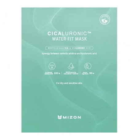 Mizon Cicaluronic Water Fit Mask 24g