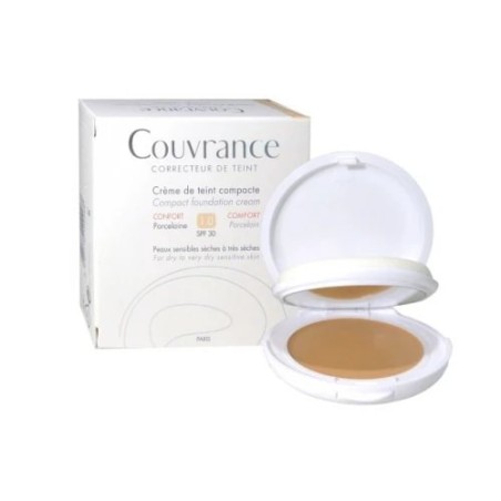 Avene Couvrance Compact Foundation Cream 1.0 Porcelain 10g