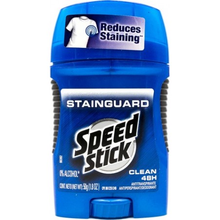 Mennen Speed Stick Stainguard Clean Anti-Transpirant Deodorant Stick 50 g