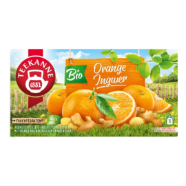 Teekanne Bio Orange Ginger 18 tea bags