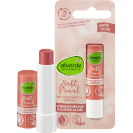 alverde Naturkosmetik Soft Pearl Lippenpflege 4.8 g