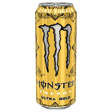 Monster Energy Ultra Gold Zero Sugar 500 ml / 16.7 fl oz