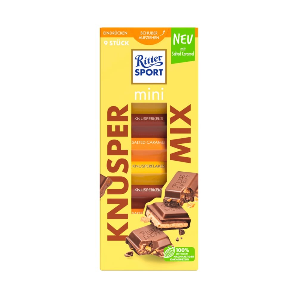 Ritter Sport Mini Crunchy Mix 150 g / 5.25 oz