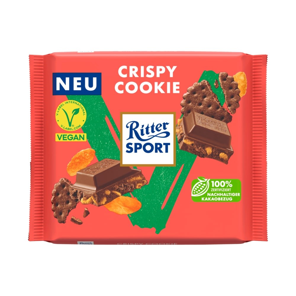 Ritter Sport Crispy Cookie vegan 100 g