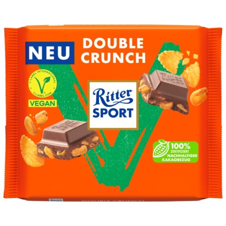 Ritter Sport Double Crunch vegan 100 g
