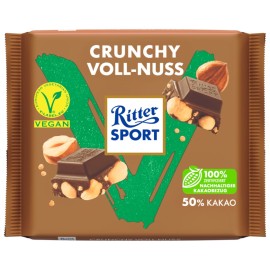 Ritter Sport Crunchy whole nut vegan 100 g / 3.5 oz