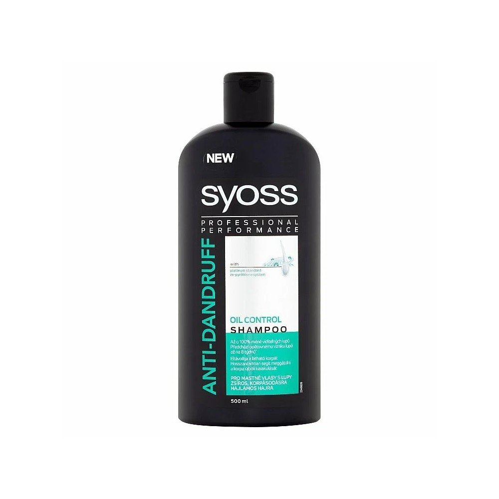 Syoss Anti-Dandruff Oil Control Shampoo 500 ml / 16.8 fl oz